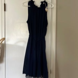 Pink Blush Maternity & Beyond Dress-Navy